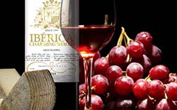 Ibérica Wine Background